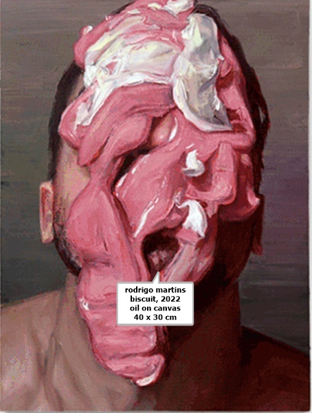 rodrigo martins
biscuit, 2022
oil on canvas
40 x 30 cm