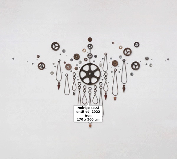 rodrigo sassi
untitled, 2022
iron
170 x 300 cm