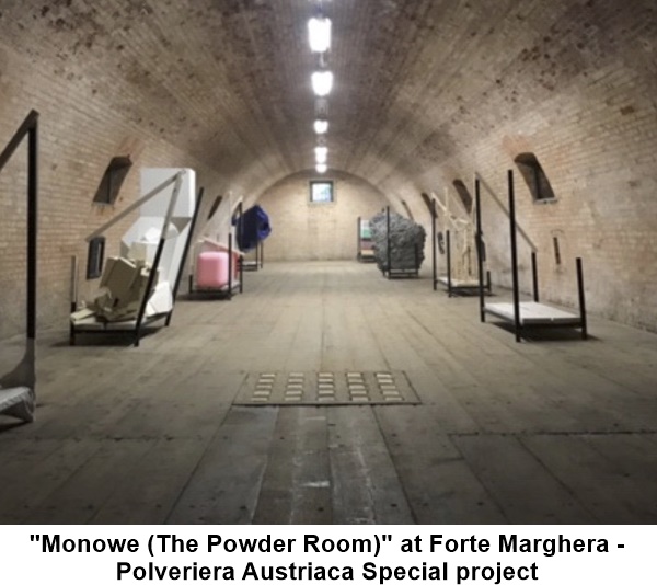 Ludovica Carbotta, Monowe (The Powder Room) at Forte Marghera - Polveriera Austriaca Special project of 58th Venice Biennale 