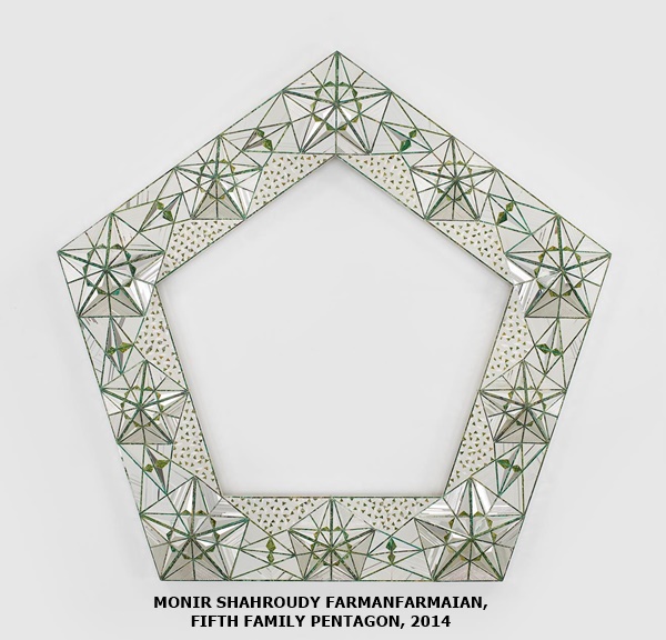 MONIR SHAHROUDY FARMANFARMAIAN, FIFTH FAMILY PENTAGON, 2014