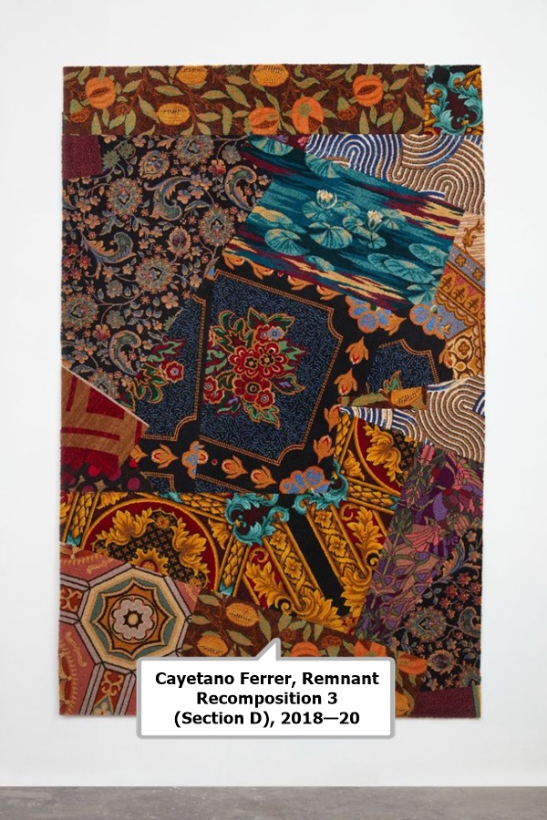 click to enlarge- double click to reduce Cayetano Ferrer, Remnant Recomposition 3 (Section D), 2018—20