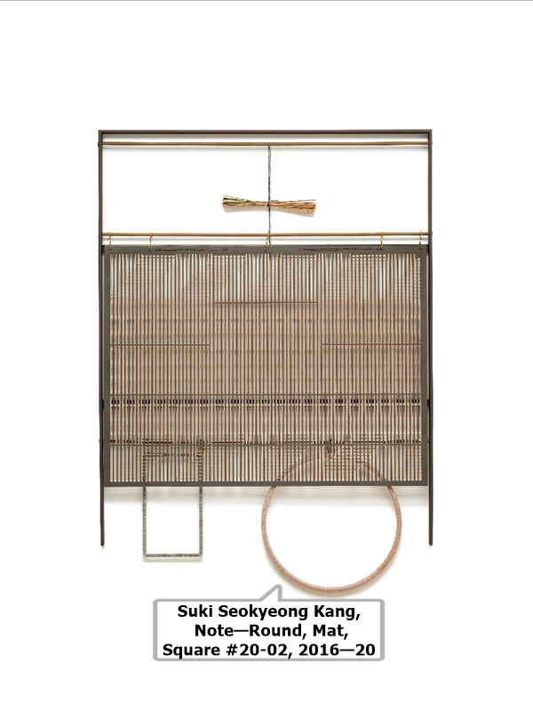 click to enlarge- double click to reduce Suki Seokyeong Kang, Note—Round, Mat, Square #20-02, 2016—20