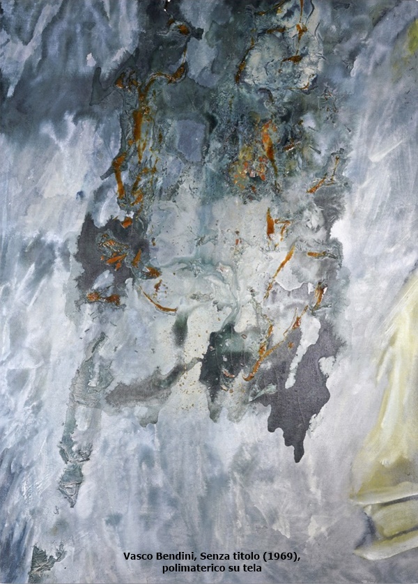 click to enlarge- double click to reduce Vasco Bendini,Senza titolo (1969), polimaterico su tela