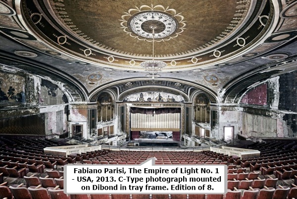 click to enlarge- double click to reduce Fabiano Parisi, The Empire of Light No. 1 - USA, 2013. C-Type photograph mounted on Dibond in tray frame. Edition of 8.