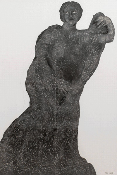 click to enlarge- double click to reduce Galleria Raffaella Cortese, Milan, ITALY at Artissima 2022, Turin ITALY : Main Section | Corridoio White, stand 9