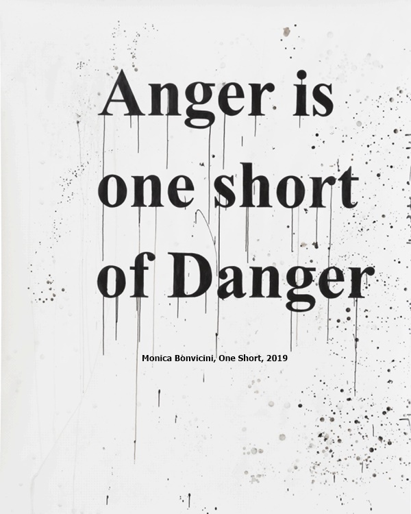 click to enlarge- double click to reduce Monica Bonvicini, One Short, 2019