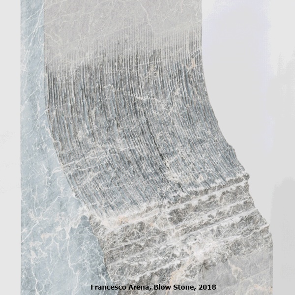 click to enlarge- double click to reduce Francesco Arena, Blow Stone, 2018
