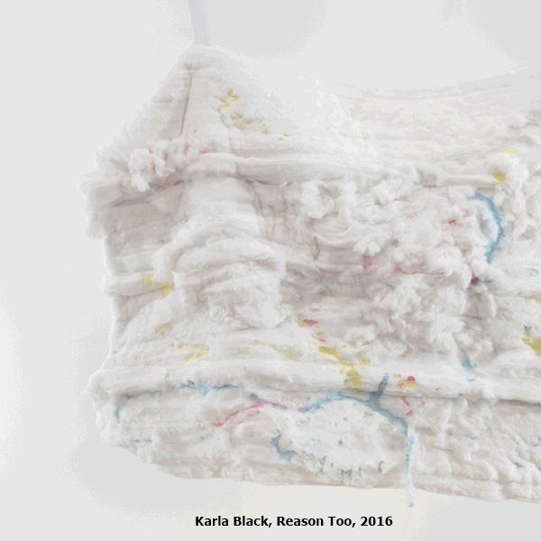 click to enlarge- double click to reduce Karla Black, Reason Too, 2016