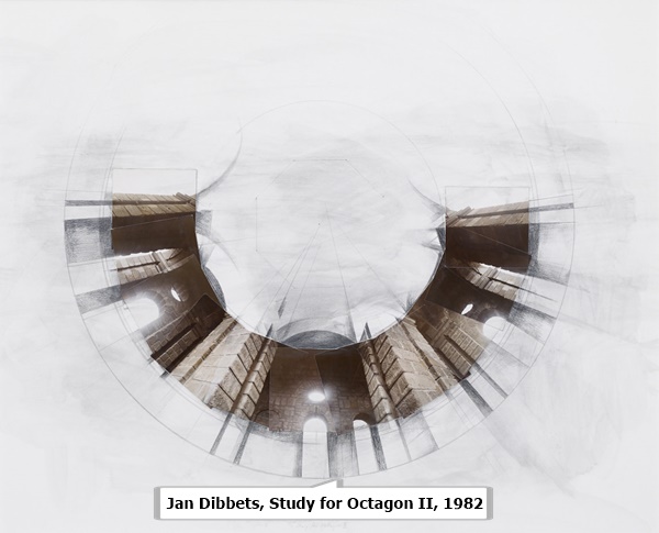 Jan Dibbets, Study for Octagon II, 1982