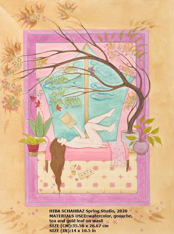 HIBA SCHAHBAZ
Spring Studio, 2020