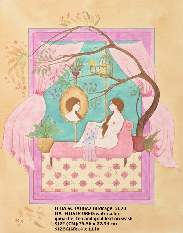 HIBA SCHAHBAZ
Birdcage, 2020