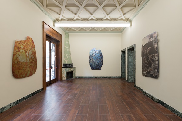 click to enlarge- double click to reduce Come prima, meglio di prima, exhibition view