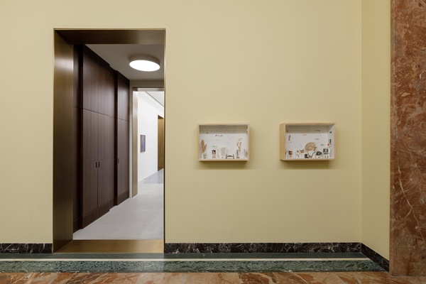 click to enlarge- double click to reduce Come prima, meglio di prima, exhibition view