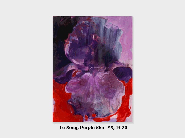 click to enlarge- double click to reduce Lu Song, Purple Skin #9, 2020