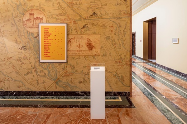 click to enlarge- double click to reduce Massimo De Carlo, Milano MI ITALY, Chess Game, Carl Andre, Alighiero Boetti