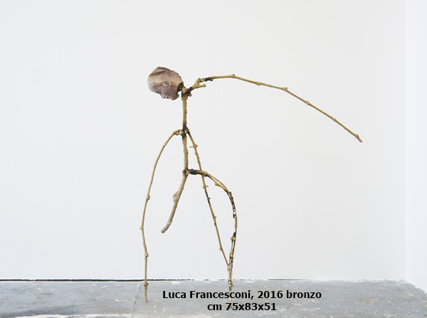 Luca Francesconi, 2016 bronzo
cm 75x83x51
