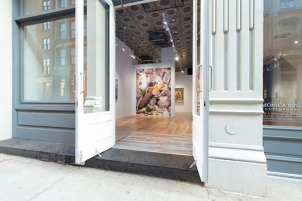 click to enlarge- double click to reduce Sheida Soleimani, Installation view.