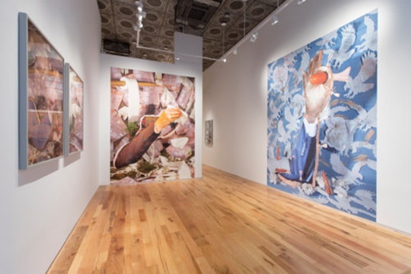 click to enlarge- double click to reduce Sheida Soleimani, Installation view