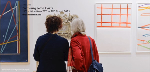 click to enlarge- double click to reduce DRAWING NOW 2025 Paris, FRANCE - March 27 > 30 @drawingnowparis