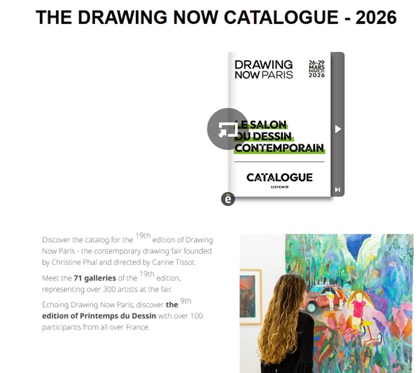 DRAWING NOW 2026 Paris, FRANCE - March 26 > 29 @drawingnowparis