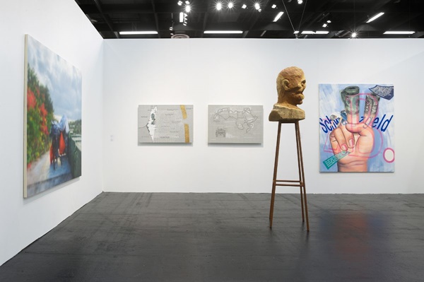 click to enlarge- double click to reduce Galerie Nagel Draxler, Berlin GERMANY , Art Cologne 2021, Cologne GERMANY, HALL 11.2, B 11/NEW POSITIONS