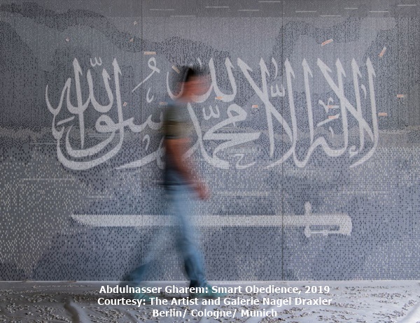 click to enlarge- double click to reduce Abdulnasser Gharem: Smart Obedience, 2019
Courtesy: The Artist and Galerie Nagel Draxler Berlin/ Cologne/ Munich