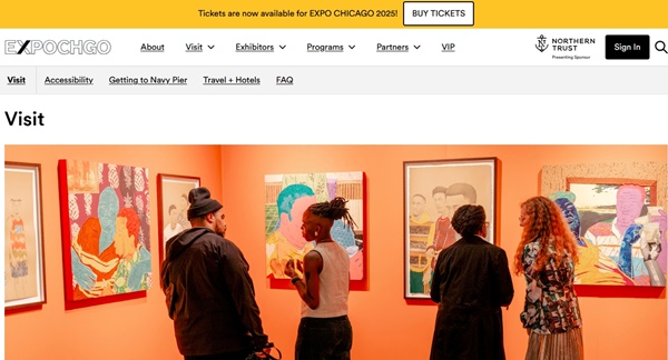 click to enlarge- double click to reduce EXPO CHICAGO 2025 - April 24 > 27, 2025 @expochicago