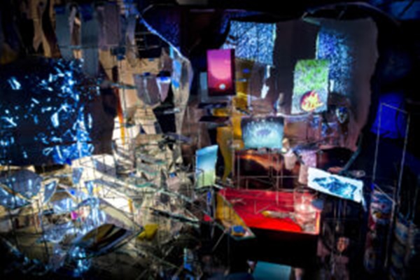 click to enlarge- double click to reduce Sarah Sze : Night into Day