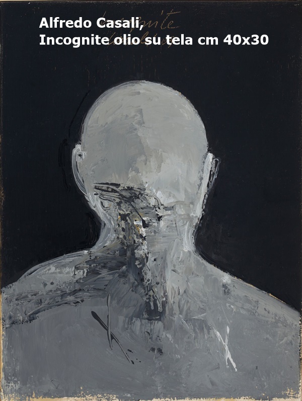 Alfredo Casali, Incognite_olio su tela_cm 40x30