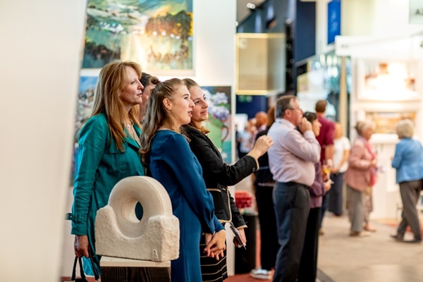 click to enlarge- double click to reduce 42 galleries at FRESH ART FAIR - 2025 Cheltenham , UNITED KINGDOM - 4th - 6th April 2025 @FreshArtFair