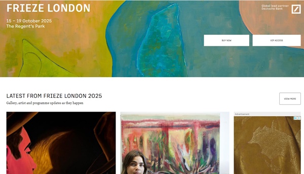 Frieze London 2025, UNITED KINGDOM - 15 > 19  October, 2025 @Friezeofficial