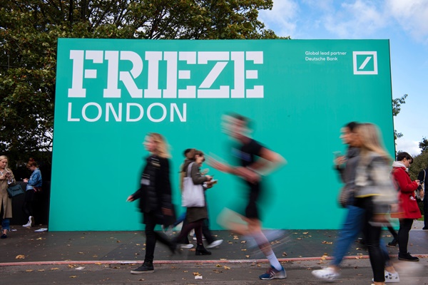 click to enlarge- double click to reduce Frieze London 2020 - 3–6 October, 2020 @FriezeArtFair