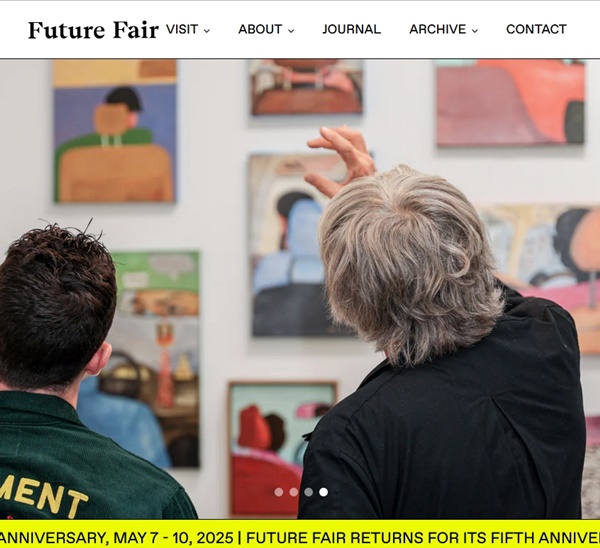 click to enlarge- double click to reduce Future Fair 2025, New York NY USA - May 8 > 10, 2025 @futurefairs