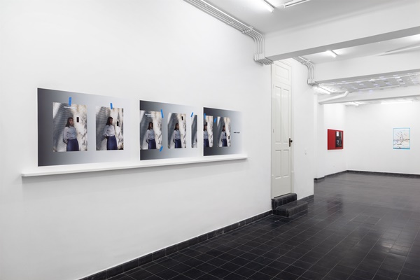 click to enlarge- double click to reduce Bernadette Corporation, Installation view