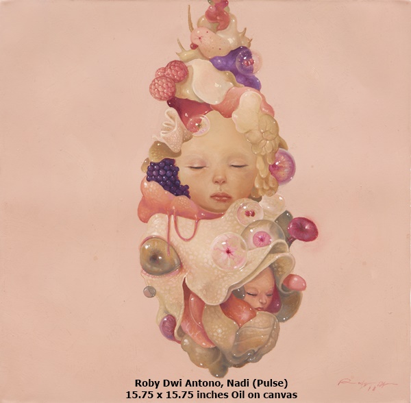 Nadi (Pulse)
Roby Dwi Antono
15.75 x 15.75 inches
Oil on canvas