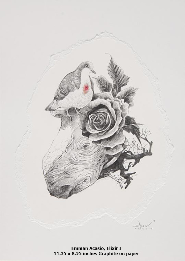 Elixir I
Emman Acasio
11.25 x 8.25 inches
Graphite on paper 