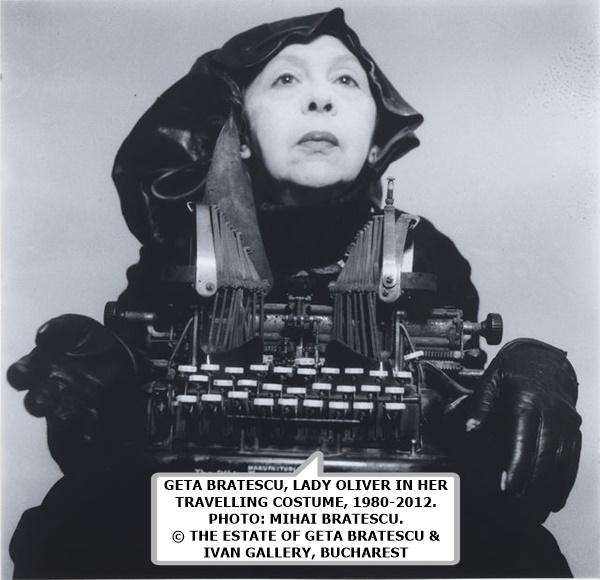 click to enlarge- double click to reduce
GETA BRĂTESCU, LADY OLIVER IN HER TRAVELLING COSTUME, 1980-2012. PHOTO: MIHAI BRĂTESCU. © THE ESTATE OF GETA BRĂTESCU & IVAN GALLERY, BUCHAREST