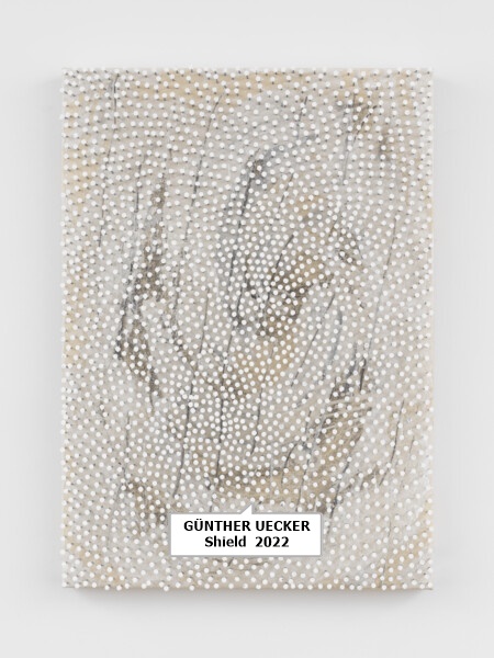 click to enlarge- double click to reduce GÜNTHER UECKER
Shield 2022