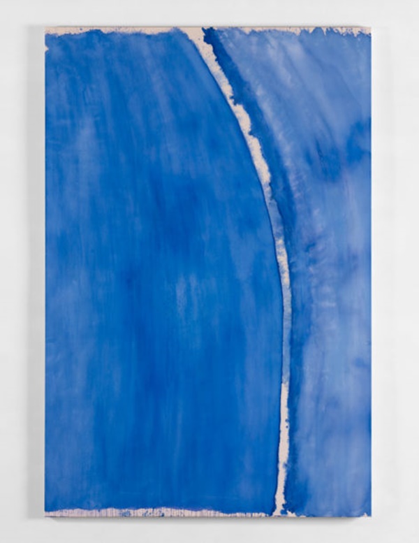 GÜNTHER UECKER
Lichtbogen
2020
Watercolor and paint on canvas
118 1/8 x 78 3/4 inches (300 x 200 cm)
© Artists Rights Society (ARS), New York / VG Bild-Kunst, Bonn Photo: Nic Tenwiggenhorn


