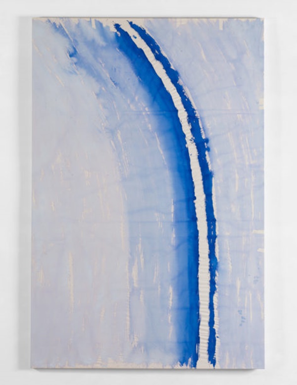 GÜNTHER UECKER
Lichtbogen
2020
Watercolor and paint on canvas
118 1/8 x 78 3/4 inches (300 x 200 cm)
© Artists Rights Society (ARS), New York / VG Bild-Kunst, Bonn Photo: Nic Tenwiggenhorn

