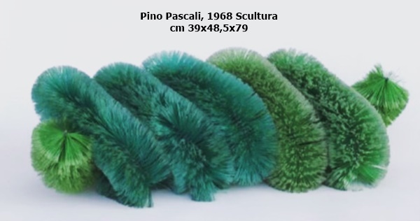 Pino Pascali, 1968 Scultura
cm 39x48,5x79