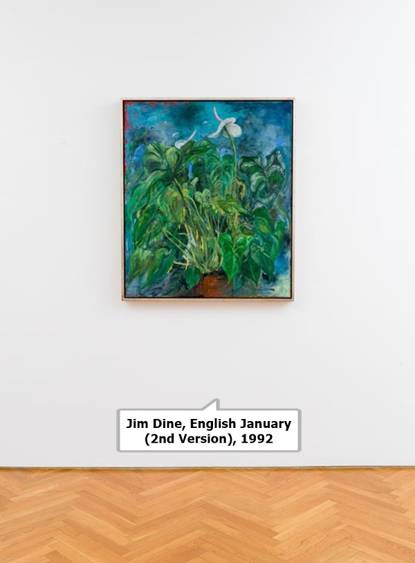 click to enlarge- double click to reduce Jim Dine, English January (2nd Version), 1992