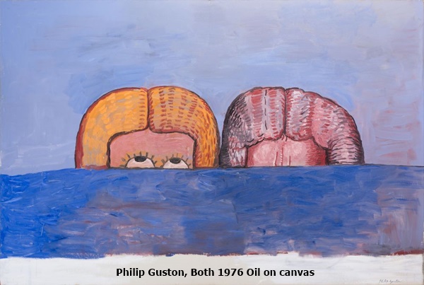 click to enlarge- double click to reduce Both
Philip Guston
1976
Oil on canvas