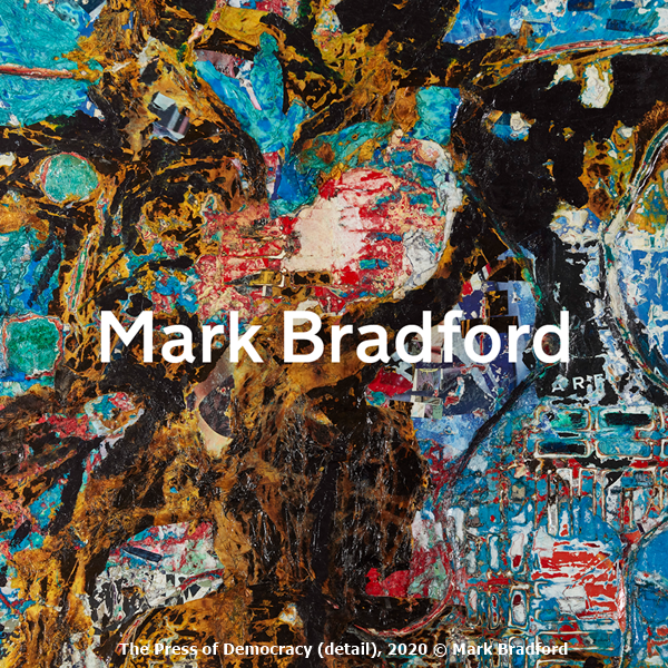 Mark Bradford, The Press of Democracy (detail), 2020 © Mark Bradford