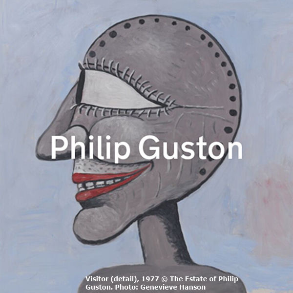 Philip Guston, Visitor (detail), 1977 © The Estate of Philip Guston. Photo: Genevieve Hanson