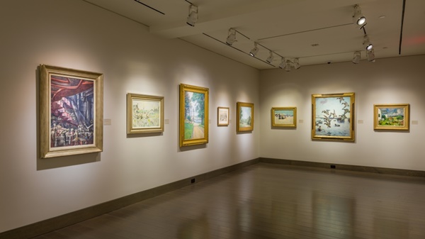 click to enlarge- double click to reduce The American Dream
Seven Decades of Reality and Imagination in American Art