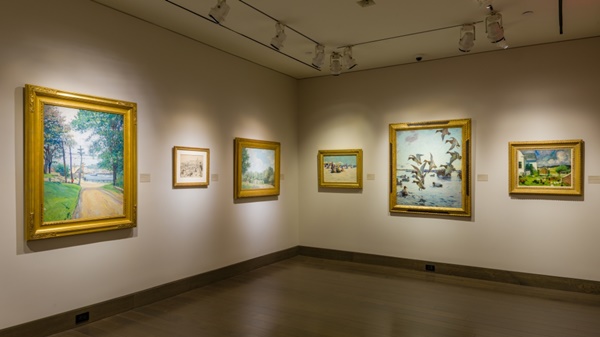 click to enlarge- double click to reduce The American Dream
Seven Decades of Reality and Imagination in American Art