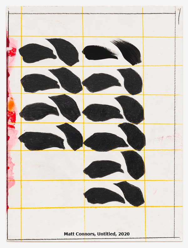 click to enlarge- double click to reduce Matt Connors, Untitled, 2020