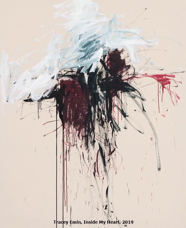 click to enlarge- double click to reduce Tracey Emin, Inside My Heart, 2019