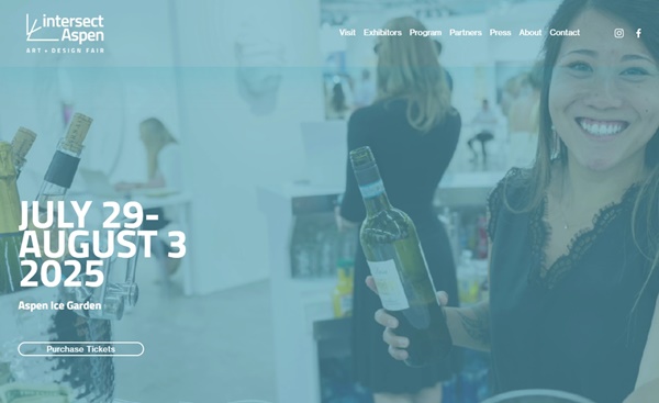 intersect Aspen 2025, USA - July 30 > August 3, 2025 @artaspenfair